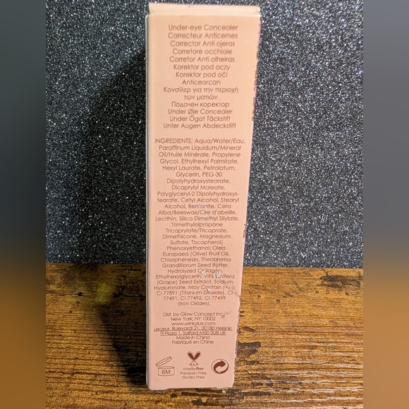 Winky Lux Peeper Perfect Full Coverage Under Eye Concealer 10ml  Light Beige - Picture 4 of 6